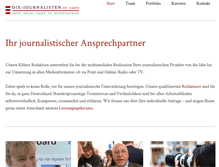 Tablet Screenshot of die-journalisten.de